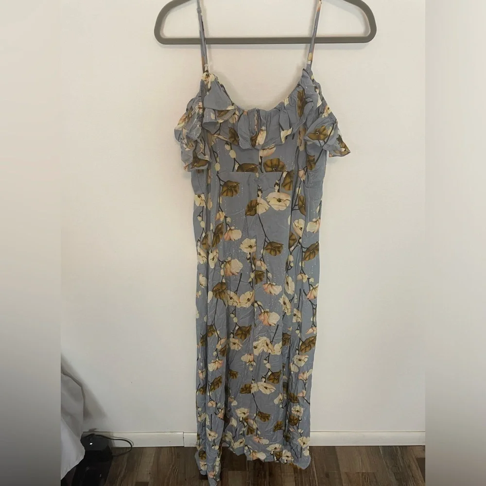 Floral Entro Romper Dress Large - Picture 7 of 7